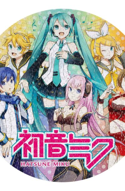 Bopster: Hatsune Miku Jigsaw Puzzle Rund 500 Teile