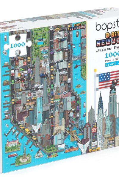 Bopster: 8-Bit Pixel Puzzle New York Level 3 1000 Teile