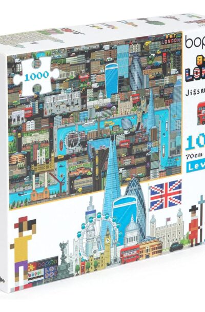 Bopster: 8-Bit Pixel Puzzle London Level 3 1000 Teile