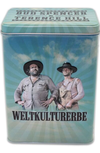 Blechwaren Fabrik Braunschweig: Bud Spencer & Terence Hill Wanduhr Vier Fäuste für ein Halleluja