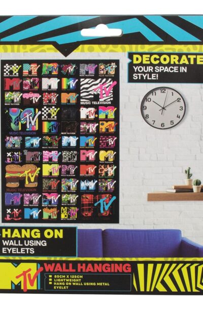 Blue Sky Studios: MTV Wandbehang Logos 125 x 85 cm