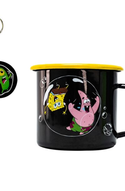Blue Sky Studios: SpongeBob Schwammkopf Tasse und Schlüsselanhänger