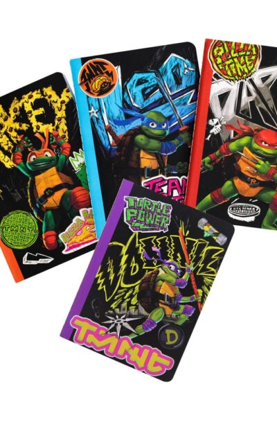 Blue Sky Studios: Teenage Mutant Ninja Turtles 4er-Pack Notizbücher