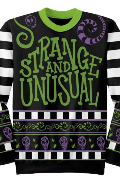 Heroes Inc: Beetlejuice Sweatshirt Jumper Strange & Unusual  Grösse S