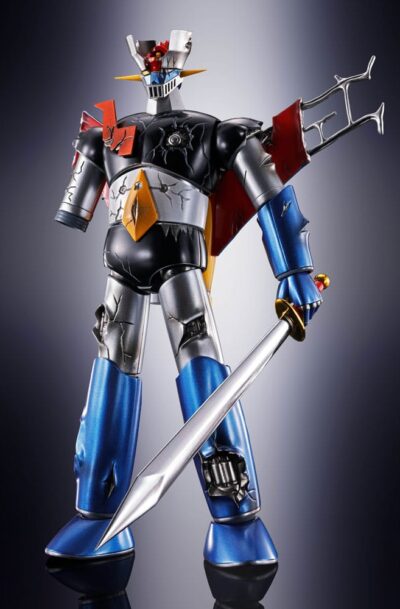 Bandai Tamashii Nations: Great Mazinger Z Soul of Chogokin Diecast Actionfigur GX-105D Great Mazinger Z Kakumei Shinka Damage Ver. 17 cm