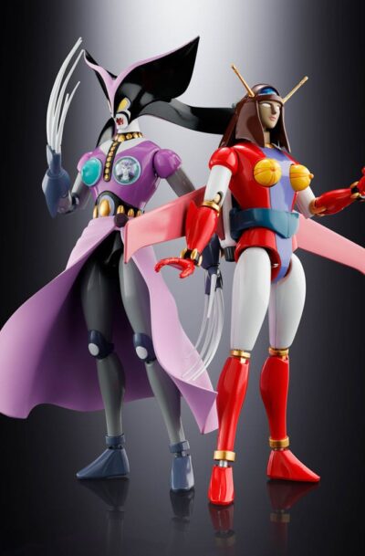 Bandai Tamashii Nations: Great Mazinger Soul of Chogokin Diecast Actionfiguren GX-114 Janus & GX-12R Venus A Set 17 cm