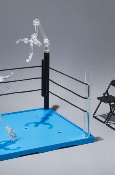 Bandai Tamashii Nations: Tamashii Stage Actionfiguren-Zubehör Act Ring Corner & Folding Chair Set Neutral Ver.