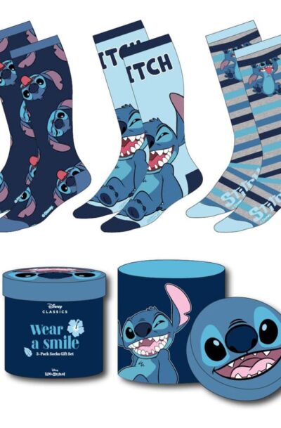 Cerdá: Lilo & Stitch Socken 3er-Pack Crazy Stitch 36-43
