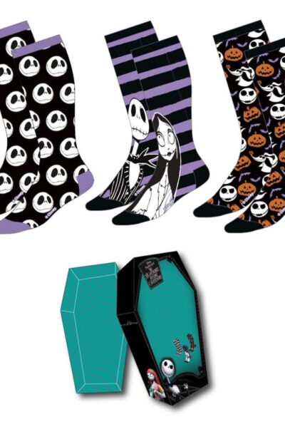 Cerdá: Nightmare before Christmas Socken 3er-Pack 38-45