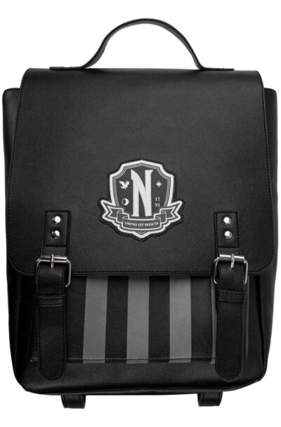 Cinereplicas: Wednesday Rucksack Nevermore Academy Black