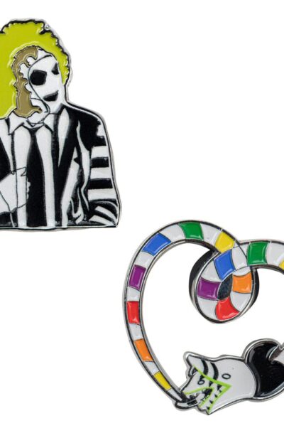 Cinereplicas: Beetlejuice Ansteck-Pins 2er-Pack Sandworm
