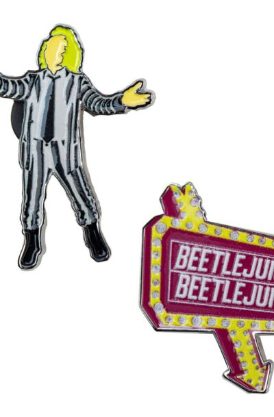Cinereplicas: Beetlejuice Ansteck-Pins 2er-Pack Beetlejuice