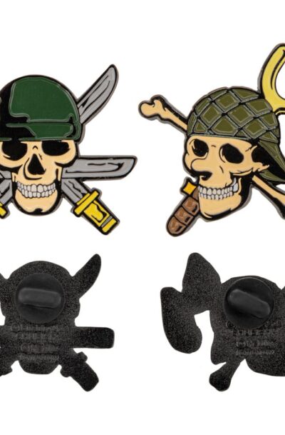 Cinereplicas: One Piece Ansteck-Pins 2er-Pack Zoro & Usopp