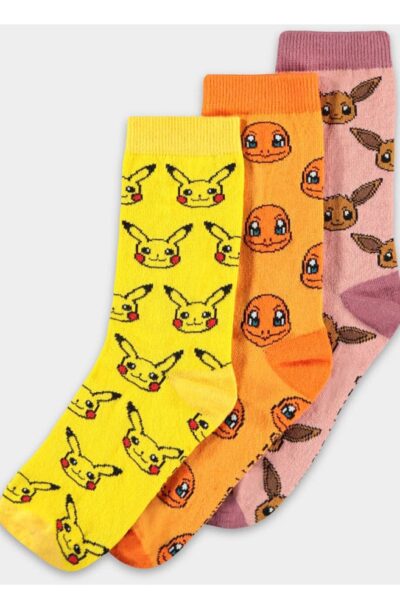 Difuzed: Pokémon Socken 3er-Pack Three Icons 35-38