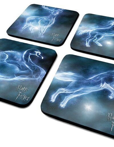 Pyramid International: Harry Potter Untersetzer 4er-Pack Patronus