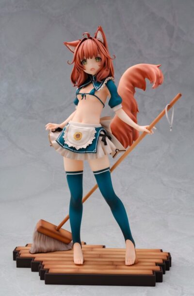 Daiki Kougyo: Original Character by Sawayaka Samehada Statue 1/6 Animal Ears Maid Kikimora 25 cm
