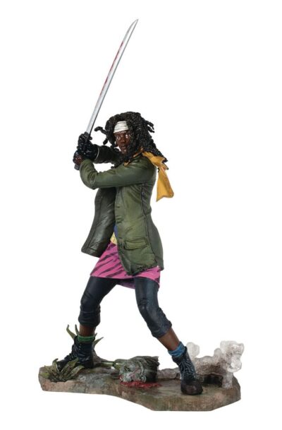 Diamond Select: The Walking Dead Gallery PVC Statue Michonne 25 cm