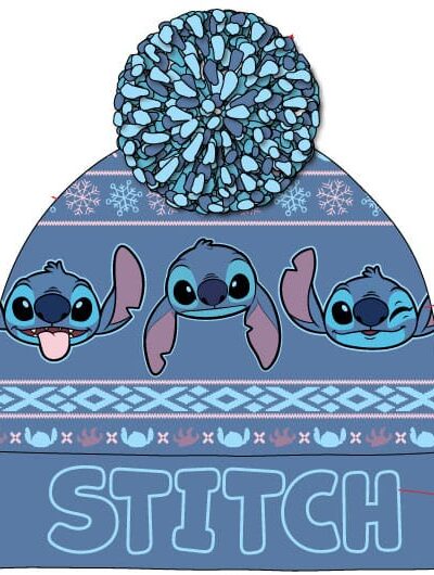 Heroes Inc: Lilo & Stitch Pom-Pom Beanie Dark Blue