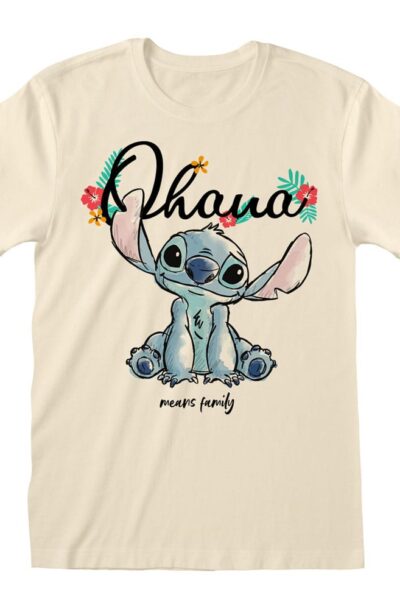 Heroes Inc: Lilo & Stitch T-Shirt Ohana Means Family  Grösse S