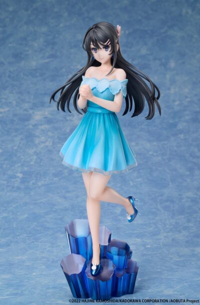 Elcoco: Rascal Does Not Dream of a Knapsack Kid PVC Statue 1/7 Mai Sakurajima Jewel Princess 27 cm