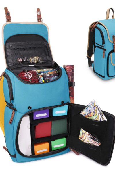 Enhance: Enhance TCG Series Trading Card Backpack Designer Edition Blue Full-size
