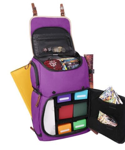 Enhance: Enhance TCG Series Trading Card Backpack Designer Edition Purple Full-size
