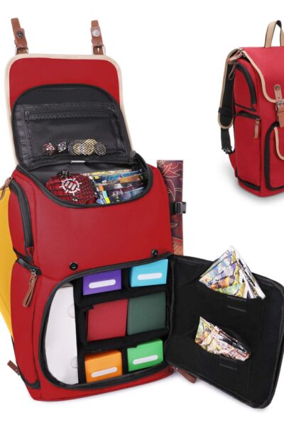 Enhance: Enhance TCG Series Trading Card Backpack Designer Edition Red Full-size
