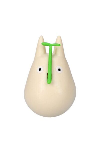 Semic: Mein Nachbar Totoro Figur mit rundem Boden Small Totoro with leaf 5 cm
