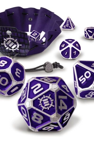 Enhance: Enhance Tabletop Series Metall RPG Würfel Set Purple (7)