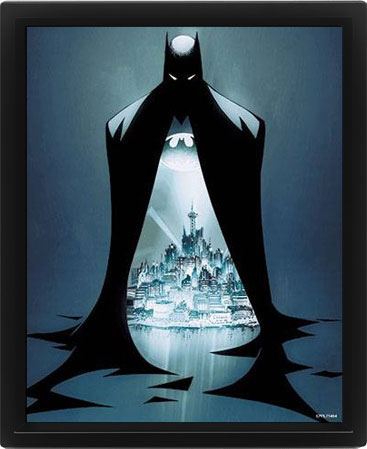 Pyramid International: DC Comics 3D-Effekt Poster Set Batman Gotham Protector 26 x 20 cm (3)