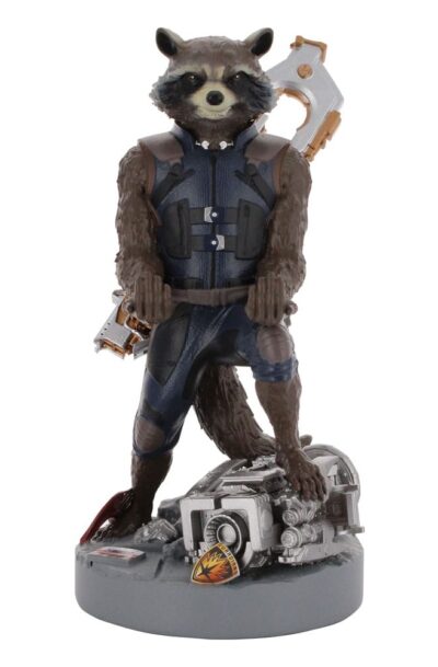 Exquisite Gaming: Marvel Cable Guys Lade-Halter Guardians of the Galaxy Rocket 20 cm