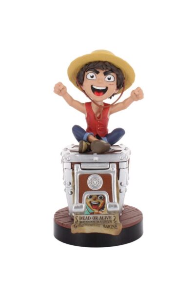 Exquisite Gaming: One Piece Cable Guys Lade-Halter Monkey D. Ruffy Wanted Poster 21 cm