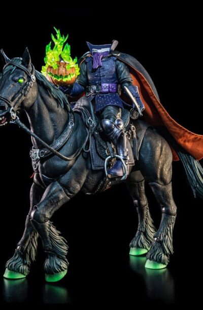 Four Horsemen Toy Design: Figura Obscura Actionfigur Headless Horseman Green Spectral
