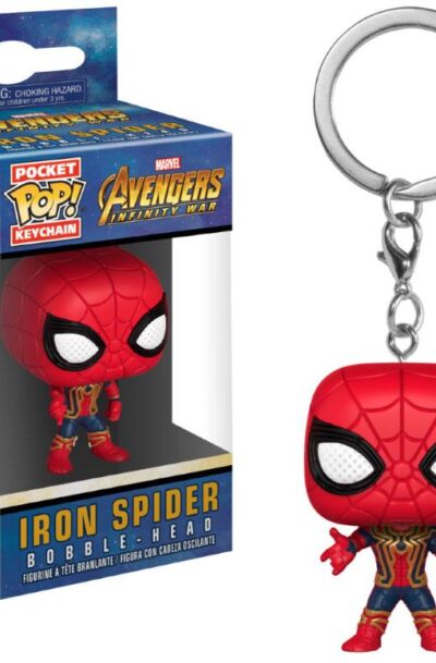 Funko: Avengers Infinity War Pocket POP! Vinyl Schlüsselanhänger Iron Spider 4 cm