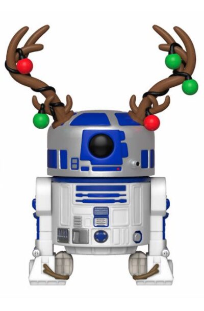 Funko: Star Wars POP! Vinyl Wackelkopf-Figur Holiday R2-D2 9 cm