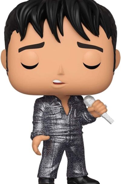 Funko: Elvis Presley POP! Rocks Vinyl Figur ’68ComebackSpecial(DGLT) 9 cm