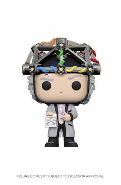 Funko: Zurück in die Zukunft POP! Vinyl Figur Doc w/Helmet 9 cm