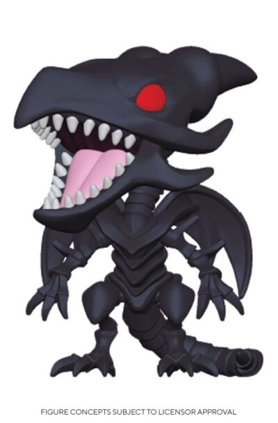 Funko: Yu-Gi-Oh! Pop! Animation Vinyl Figur Red-Eyes Black Dragon 9 cm