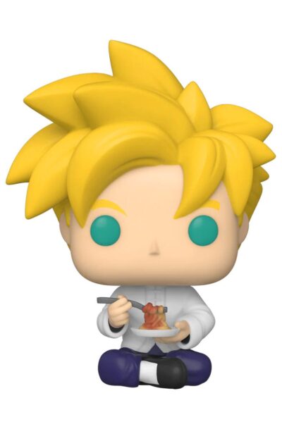 Funko: Dragon Ball Z POP! Animation Vinyl Figur Super Saiyan Gohan with Noodles 9 cm