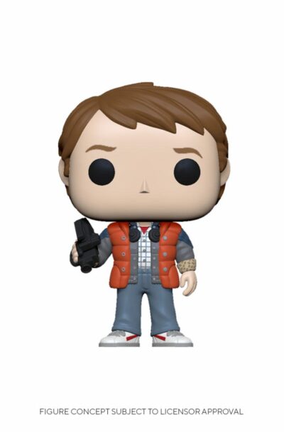 Funko: Zurück in die Zukunft POP! Vinyl Figur Marty in Puffy Vest 9 cm