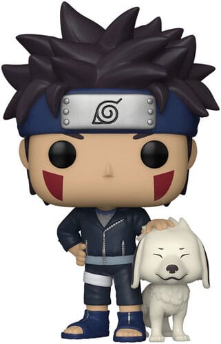 Funko: Naruto POP! Animation Vinyl Figur Kiba w/Akamaru 9 cm