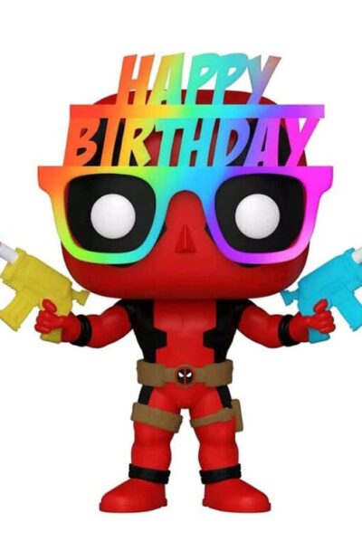 Funko: Deadpool POP! Marvel Vinyl Figur 30th Birthday Glasses Deadpool 9 cm