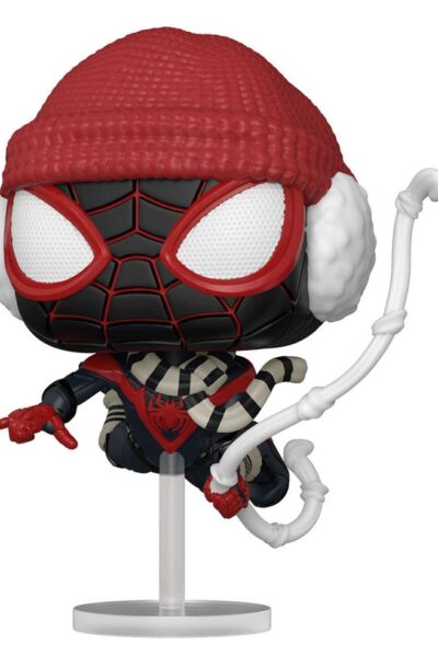 Funko: Marvel’s Spider-Man POP! Games Vinyl Figur Miles Morales Winter Suit 9 cm