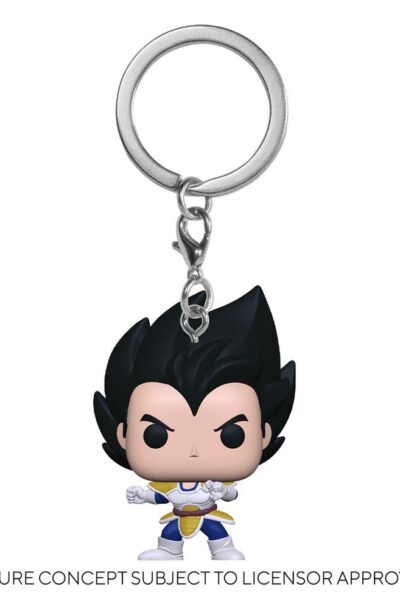 Funko: Dragon Ball Z Pocket POP! Vinyl Schlüsselanhänger 4 cm Vegeta Display (12)