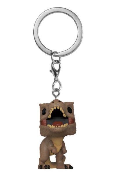 Funko: Jurassic World 3 POP! Vinyl Schlüsselanhänger 4 cm T-Rex Display (12)