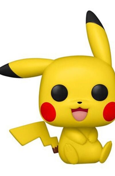 Funko: Pokémon POP! Games Vinyl Figur Pikachu Sitting 9 cm