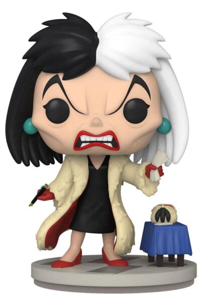 Disney: Villains POP! Disney Vinyl Figur Cruella de Vil 9 cm