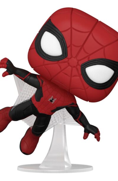 Spider-Man: No Way Home POP! Movies Vinyl Figur Spider-Man (Upgraded Suit) 9 cm