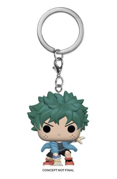 Funko: My Hero Academia Pocket POP! Vinyl Schlüsselanhänger 4 cm Deku w/ Gloves Display (12)