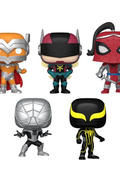 Funko: Marvel POP! Vinyl Figuren 5er-Pack Year of the Spider Special Edition 9 cm